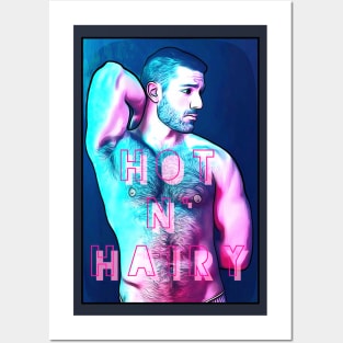 Hot N’ Hairy Posters and Art